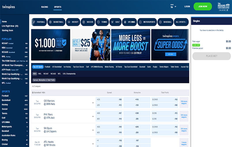 Tennessee Sports Betting ️ The Best Sportsbook in Tennessee