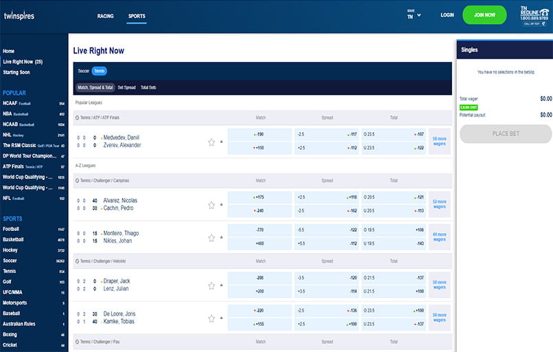 Tennessee Sports Betting ️ The Best Sportsbook in Tennessee